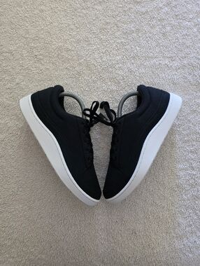 allbirds Canvas Pacer Sneaker, Women's Size 9, GUC - Natural Black (Blizzard)